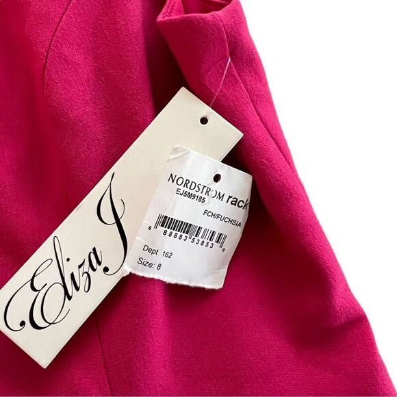 ELIZA J Pink Cut Out Neckline Sheath Dress NWT - Picture 8 of 9